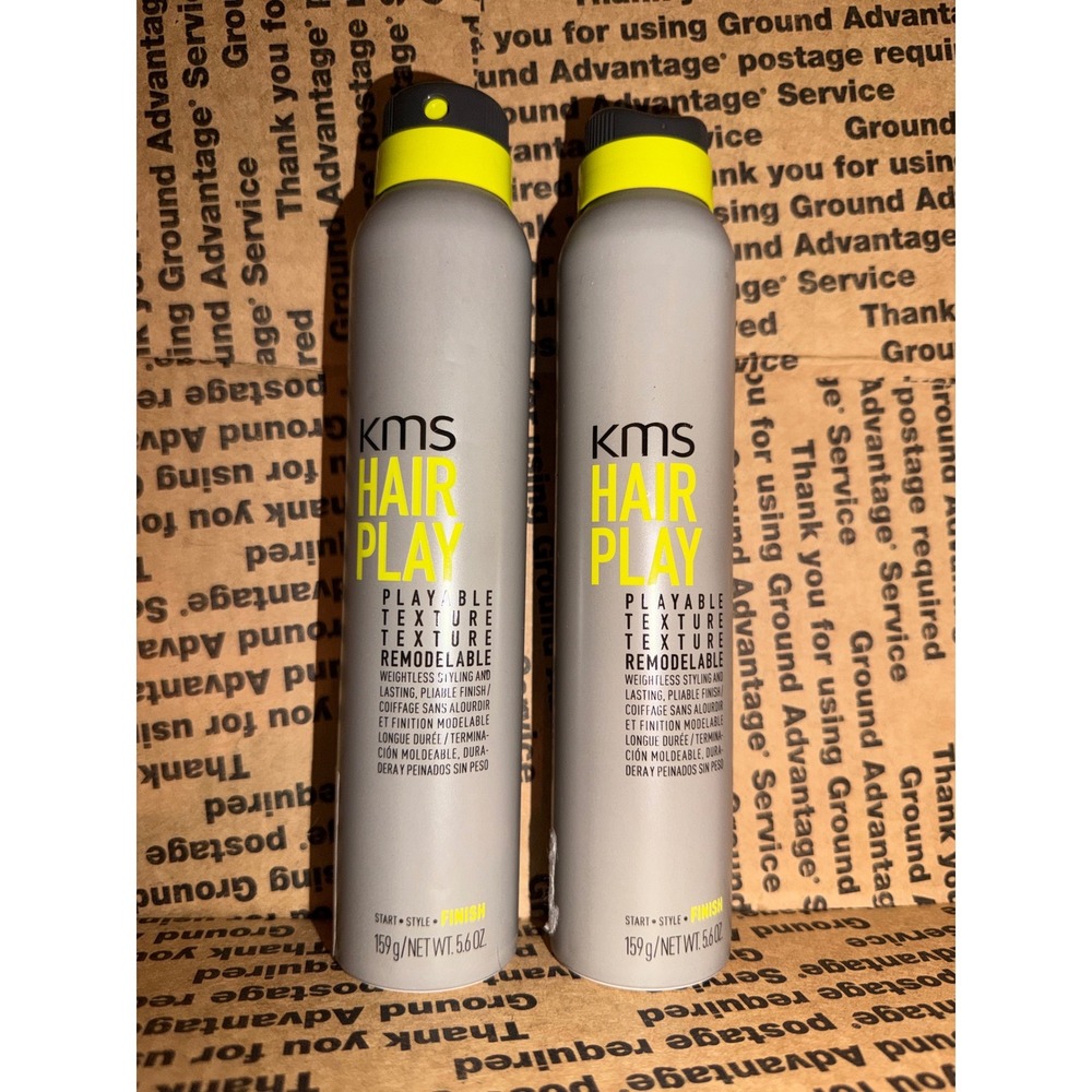 KMS‎ Hair Play Playable Texture Spray 5.6 oz Set of 2 Weightless Styling Mist